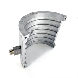 Air/water cooling casting aluminum blower band heater for injection moulding