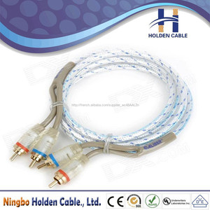 Moniteur audio de voiture de <span class=keywords><strong>câble</strong></span> d'<span class=keywords><strong>enceinte</strong></span> audio vidéo <span class=keywords><strong>câble</strong></span> - Product Image 4