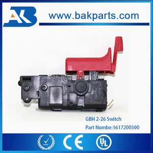 Herramienta eléctrica accesorio martillo perforador GBH 2-26 repuestos interruptor de arranque varios modelos suministrado - Product Image 1