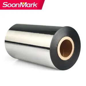 110X300 Máy In Mã Vạch Ribbon Wax Nhãn Carbon Ribbon Tương Thích Cho TSC, Argox