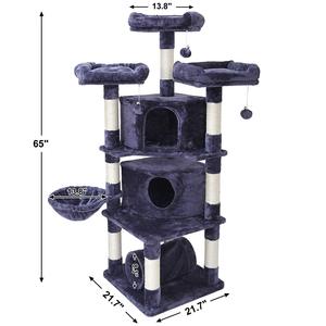 Arbre à <span class=keywords><strong>chat</strong></span> avec <span class=keywords><strong>corde</strong></span> en <span class=keywords><strong>sisal</strong></span> 2023 Factory CAT Toys Cat Tower - Product Image 2