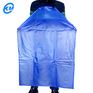 La protección en el trabajo, a prueba de <span class=keywords><strong>aceite</strong></span> y débil ácido-base sin mangas nueva de PVC ecológico delantal y oversleeve - Product Image 1
