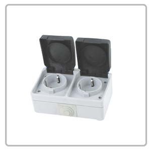 Piso impermeable toma de corriente eléctrica y el interruptor de salida de <span class=keywords><strong>alemania</strong></span> - Product Image 2