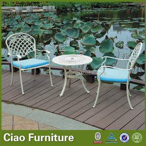 Punto de Color conjunto de mesa de café muebles de aluminio fundido - Product Image 1