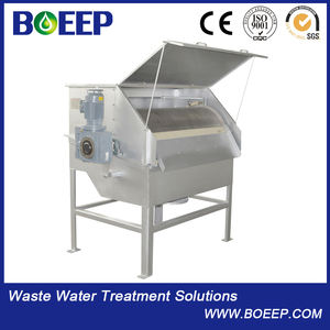 Pantalla giratoria de tambor de huellas pequeñas, 1 Juego, 500 utilizado en plantas de tratamiento de aguas residuales, 600-1830mm, 8-912 <span class=keywords><strong>M3</strong></span>/h, 350-800mm, 0,25mm ~ 2,5mm - Product Image 4