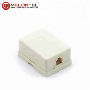 MT-5821 RJ11电话插座盒电话表面盒