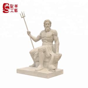 Estatuas de mármol griego de <span class=keywords><strong>Poseidón</strong></span>, tamaño natural, para Decoración - Product Image 1
