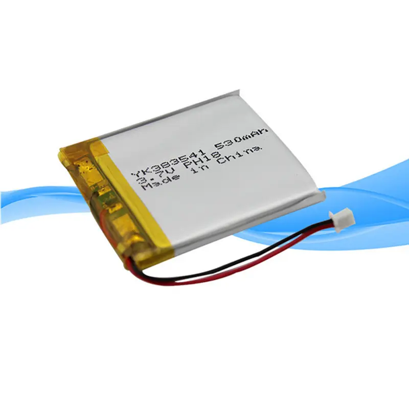 Baterai Li Ion 383541 3.8Mm 3.7V 530MAh Lipo Polimer Lithium Li-ion