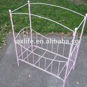 Nieuwe Ontwerp Eenvoudige Montage Meubels Vintage Metalen Luifel Pop Roze Luifel Bed/Huisdier Bed/Hond Bed - Product Image 4