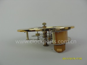 Esqueleto reloj insertar movimiento de reloj de cuarzo con esfera ovalada reloj de metal - Product Image 5