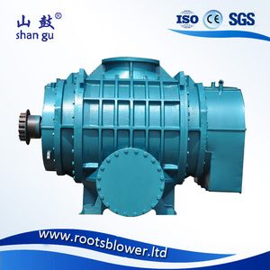 Soplador Roots de Motor AC de Baja Presión Shangu para Cenizas Volantes, Construcción de Hierro Fundido, Personalizable OEM/ODM, Bajo Ruido 70-85dB - Product Image 1