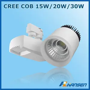 Moving heads spot light super bright 7400lm 30w C REE COB LED Track light Guangzhousupplier