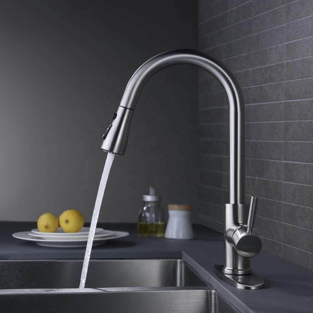 Moen En Acier Inoxydable Cuisine Évier Robinets Avec Pulvérisateur