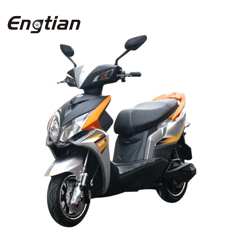Lüks 1000w li-ion pil 2 tekerlekli elektrikli scooter/elektrikli pedallar ile moped