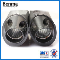 Pièces détachées Dirt Bike pour moto Tuyau d'échappement arrière pour CRF XR KXL BBR 110-160cc 28 32 38MM Tuyau d'échappement