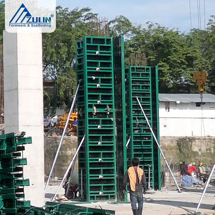 Formwork Steel Profile Panel Concrete Pillar And Wall Mould