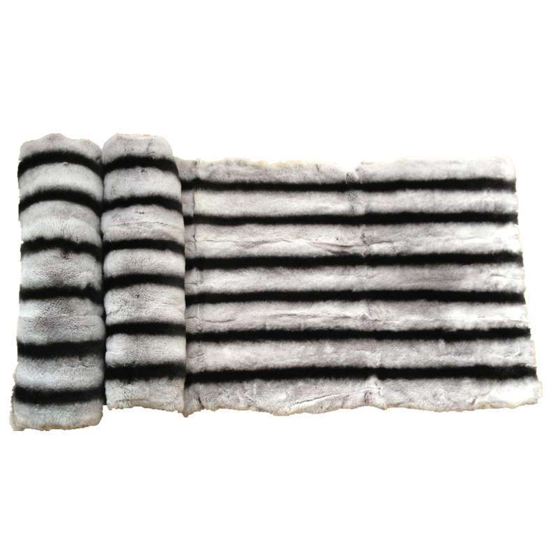 rex rabbit fur plate