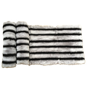 China Factory Wholesale Dyed Rex <strong>Rabbit</strong> <strong>Fur</strong> <strong>Plate</strong>/<strong>fur</strong> Carpet/throw/blanket - Product Image 2