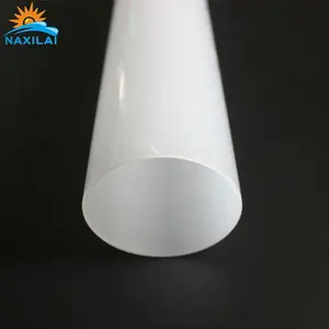 Hot Sell Strength Opal Plastic Pc Milky white Polycarbonate Pipe