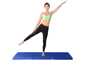 <span class=keywords><strong>Matelas</strong></span> d'entraînement de cheerleading pliable en trois et en quatre parties, utilisé pour la <span class=keywords><strong>gymnastique</strong></span> - Product Image 6