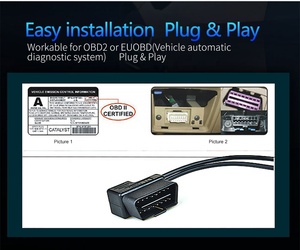 Projecteur de compteur de vitesse numérique de 4 pouces D3000 OBD2 HUD pour voiture, affichage tête haute, clé de voiture intelligente compatible avec les voitures universelles - Product Image 6