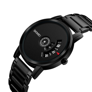 Vente en gros de montres-bracelets à quartz pour hommes <span class=keywords><strong>Skmei</strong></span> <span class=keywords><strong>1260</strong></span> personnalisées, en acier inoxydable, étanches - Product Image 3