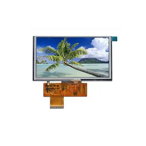 저렴한 5 인치 800x480 픽셀 TFT LCD 화면 지원 RGB,Lvds,mipi,MCU
