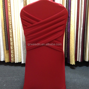 Vàng màu chữ thập lại đàn hồi giá rẻ <span class=keywords><strong>lycra</strong></span> spandex tịch che đối cưới - Product Image 4