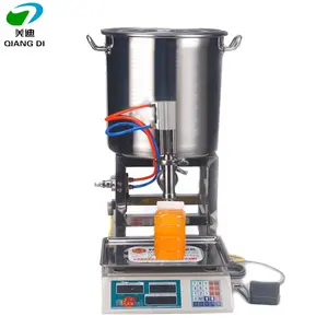 semi-automatic stainless steel oil filling machine/tahini filling equipment