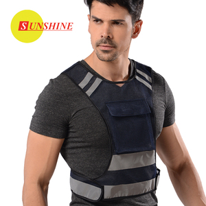 سترات السلامة الصناعية الصديقة للبيئة الفلورسنت العاكسة - Product Image 2