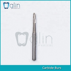 Fraise dentaire en carbure de tungstène RA à <span class=keywords><strong>fissure</strong></span> conique Glin pour les dents de polissage de pièces à main à basse vitesse - Product Image 3