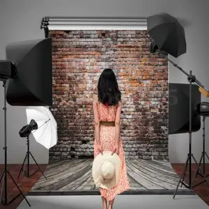 5x7Ft Retro Vinyl Brick Wall Background Studio Photography Photo Props Backdrop