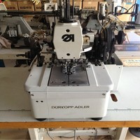Durkpp Adler 558 — Machine à coudre industrielle, Original, d'occasion, trou automatique, en bon état