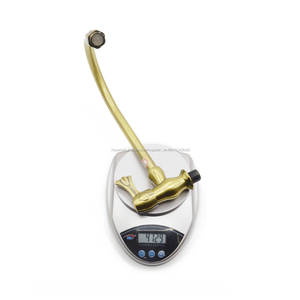 Buena calidad sola manija de bronce verde de <span class=keywords><strong>la</strong></span> cocina grifo de agua - Product Image 4