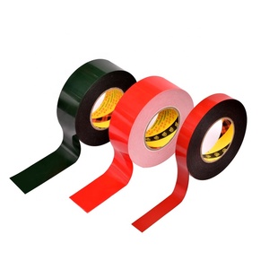 Machine à fabriquer du ruban adhésif imperméable en <span class=keywords><strong>mousse</strong></span> PE <span class=keywords><strong>verte</strong></span> avec film plastique noir, double face, pour la fermeture de sacs de bureau, largeur 30 mm - Product Image 1