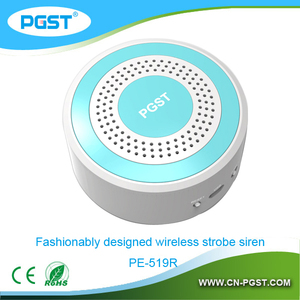 <span class=keywords><strong>Sirena</strong></span> de alarma inalámbrica con luz estroboscópica y alta DB <span class=keywords><strong>sonidos</strong></span> de moda diseñado para el sistema de alarma - Product Image 1
