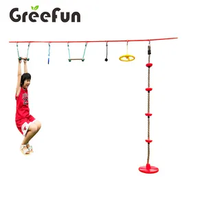 Alta qualidade Tree Climbing Rope , Swing Set para Doorway Gym e teto MountClimbing Rope com disco Swing, Swing Set for Kids