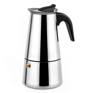 2023 नई डिजाइन गर्म बिक्री प्रामाणिक इतालवी 6 कप Stovetop एस्प्रेसो कॉफी निर्माता