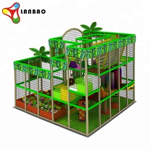 Parc d'attractions Soft <span class=keywords><strong>Play</strong></span> Petit terrain de jeu pour enfants Équipement de terrain de jeu intérieur avec de grands toboggans - Product Image 2