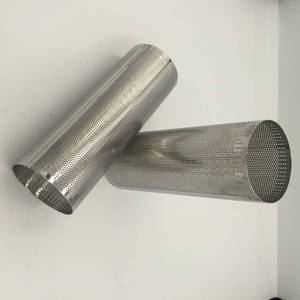 <span class=keywords><strong>Tube</strong></span> en acier inoxydable micro-<span class=keywords><strong>perforé</strong></span> avec trous ronds - Product Image 3