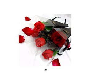 2018 Shinewrap <span class=keywords><strong>boutique</strong></span> de moda pequeño bronceado de PVC de regalo individual/<span class=keywords><strong>Flor</strong></span> caja de embalaje - Product Image 5