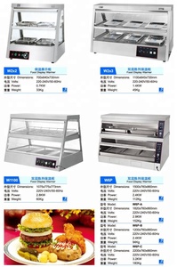 Bán Hot Thương Mại Thép Không Gỉ Gà Hiển Thị Ấm Hơn Thức Ăn Nhanh/Thực Phẩm Nóng Hiển Thị Ấm Hơn - Product Image 4