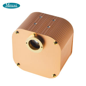 Projecteur d'éclairage à fibres optiques multicolores 16W avec disque scintillant blanc - Product Image 2