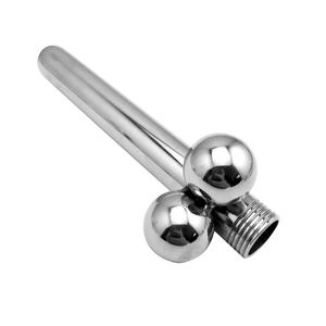130mm Stainless Steel Nickel Free Enema Metal <strong>Dildo</strong> Douche <strong>Shower</strong> Syringe Bathroom Vaginal Cleaner System Anal Sex Toy - Product Image 4