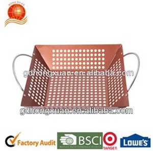 <span class=keywords><strong>Barbecue</strong></span> grill pan avec bronze non - bâton revêtement hot vente torréfaction <span class=keywords><strong>barbecue</strong></span> <span class=keywords><strong>charbon</strong></span> grill pan - Product Image 1