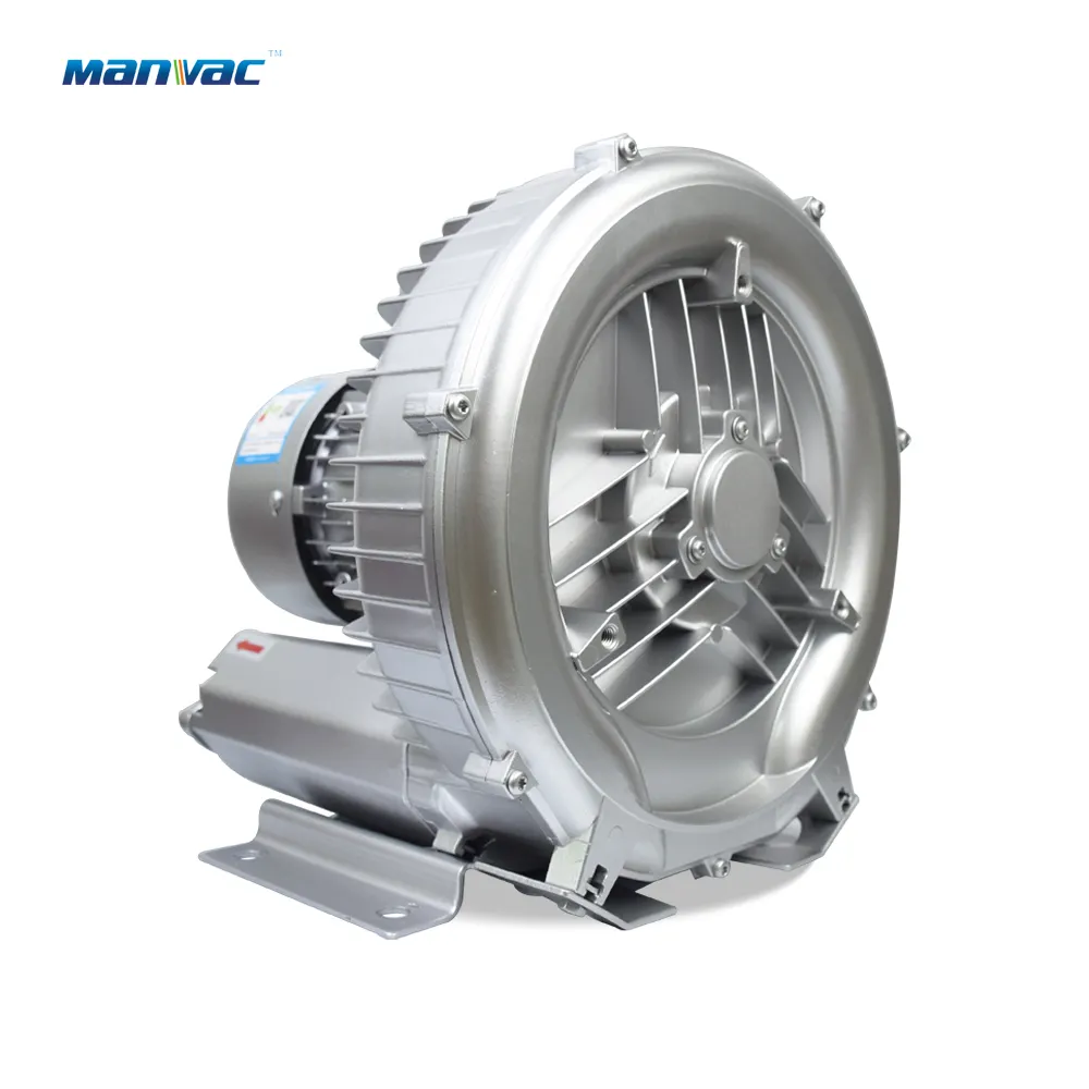 1.5kw Industriële vacuüm blower hoge druk centrifugaal luchtcompressor pomp