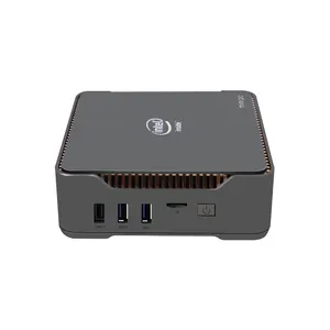 Карманный ПК mini Dual band wifi 1080p intel brand cpu 6gb ram 64gb rom, flash can до 512GB mini pc linux