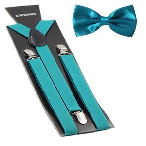 Set di papillon per <span class=keywords><strong>bretelle</strong></span> per adulti Clip elastica su <span class=keywords><strong>bretelle</strong></span> per donna <span class=keywords><strong>uomo</strong></span> - Product Image 2