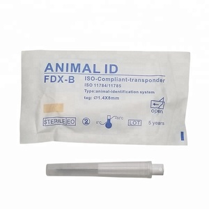 Reusable needle Pet ID Transponder 1,4*8mm with syringe FDX-B ICAR certificate fish cat dog - Product Image 3
