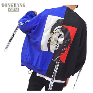 TONGYANG 2018 <strong>Spring</strong> Autumn Bomber <strong>Jacket</strong> <strong>Women</strong> Men Couple Coat Casual Thin Outerwear Hip Hop Bomber <strong>Jacket</strong> - Product Image 2